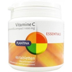 Plantina Vitamine C 1000 mg - 60 Tabletten - Vitaminen