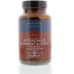 Terranova Astragalus elderberry & garlic complex Inhoud: 100 capsules