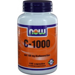 Now C-1000 met 100 mg Bioflavonoïden - 100 Capsules - Vitaminen
