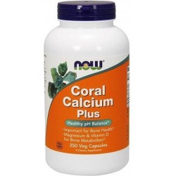 Coral Calcium Plus (250 Vcaps) - Now Foods