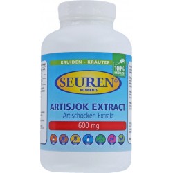 Seuren Nutrients Artisjok 600 mg Extract 150 Capsules