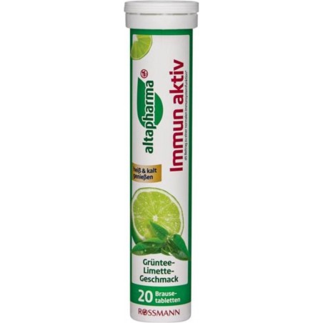 Vitamine C  Zink Bruistabletten - 20 Tabletten  -im­muun bruis­ta­blet  - Made in Germany