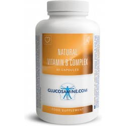 Glucosamine.com - Natural Vitamine B Complex - 100% natuurlijke vitamines - 90 caps