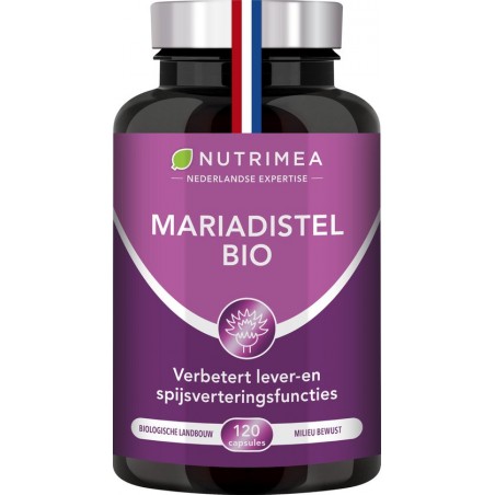Mariadistel - NUTRIMEA - voedingssupplement - 120 caps