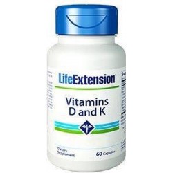 Vitamins D And K, 60 Vegetarian Capsules