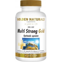 Golden Naturals Multi Strong Gold (60 vegetarische tabletten)