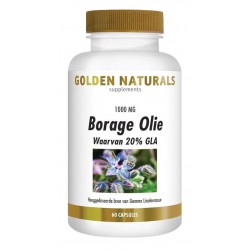 Golden Naturals Borage Olie (60 capsules)