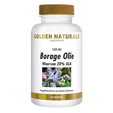 Golden Naturals Borage Olie (60 capsules)