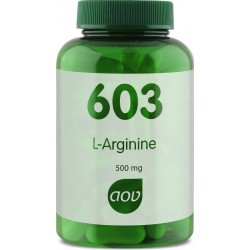 AOV 603 L-arginine (500 mg) - 90 vegacaps - Aminozuren - Voedingssupplementen