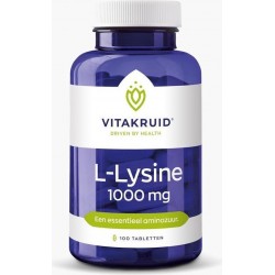 Vitakruid / L-Lysine 1000Mg – 100 Tabletten
