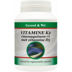 G&W Vitamine K2 met Vitamine D3 60CP