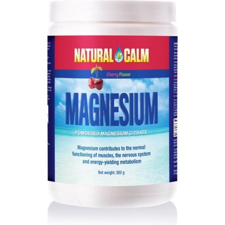 Natural Calm Magnesium Cherry 300g