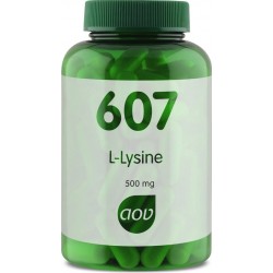 AOV 607 L-Lysine (500 mg) -  90 vegacaps - Aminozuren - Voedingssupplementen