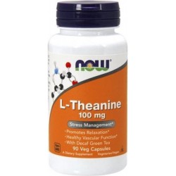 L-Theanine 100mg Now Foods 90v-caps