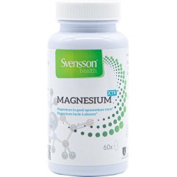 Svensson Magnesium Xtr, 60 tabletten met 200 mg elementair magnesium