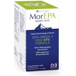 Minami Nutrition Morepa 85% Omega High Epa Formule Softgels 750mg Epa + Dha 120capsules