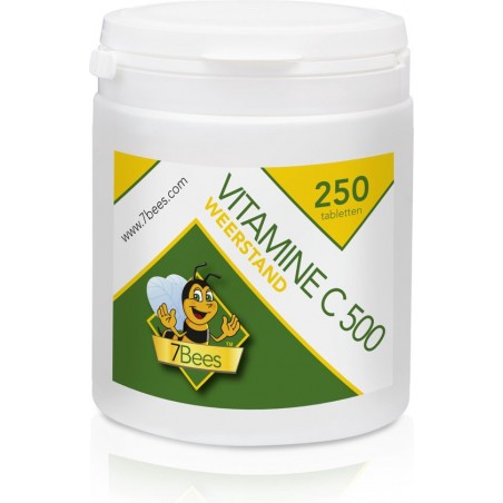 Vitamine C 500 250 kauw/zuig tabletten