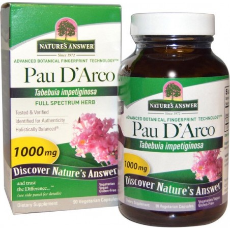 Pau D'Arco, 1000 mg (90 Veggie Caps) - Nature's Answer
