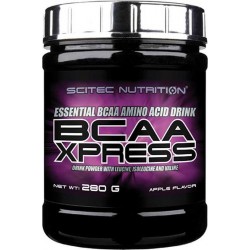 Scitec Nutrition - Bcaa Xpress - Essentiële BCAAs met leucine, isoleucine en valine - 280 g - 40 porties - Apple - Appel