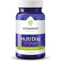 Vitakruid Multi Dag Vrouw Voedingssuplement - 30 tabletten
