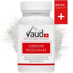 Vaud | Chroom Picolinaat | 100 stuks | Bloedsuikerspiegel | Stofwisseling | Suiker behoefte