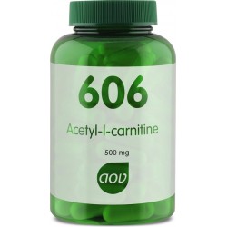 AOV 606 Acetyl-L-carnitine (500 mg) -  90 vegacaps - Aminozuren - Voedingssupplementen