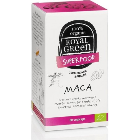 Biologische Maca (60 veggie caps) - Royal Green