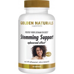 Golden Naturals Stemming Support (60 vegetarische capsules)