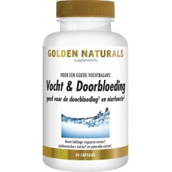 Golden Naturals Vocht & Doorbloeding (60 vegetarische capsules)