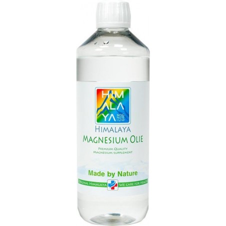Magnesiumolie van Himalaya magnesium | Magnesium olie 500 ml navulfles voor Magnesiumspray fles | Magnesium olie voor spieren