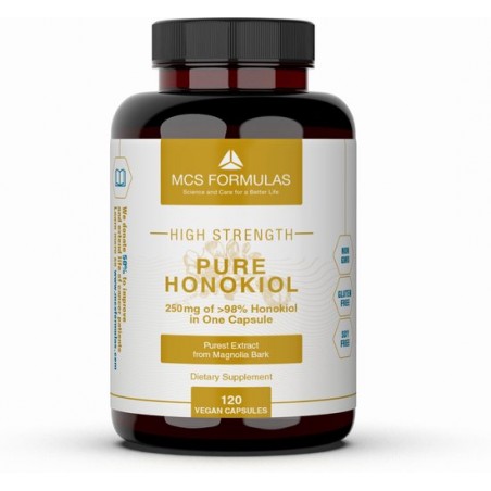 Honokiol Pure, 250 mg/capsule (Magnolia extract) (Quality, Purity & We Donate 50%)