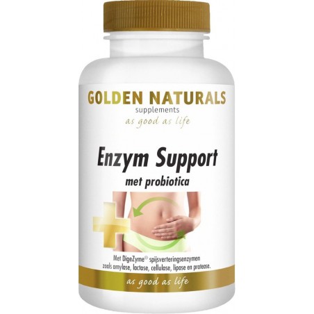 Golden Naturals Enzym Support (60 vegetarische capsules)