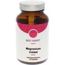 Best Choice - Magnesiummalaat 100 mg 120 vegicaps