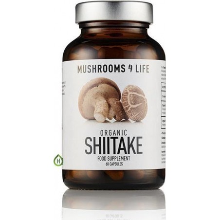 Shiitake Paddenstoelen Bio – 60caps Mushrooms4Life