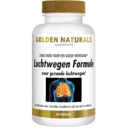 Golden Naturals Luchtwegen Formule (60 vegetarische capsules)