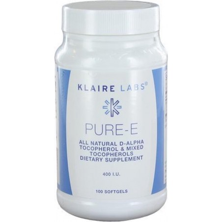 Klaire Labs Pure-E 400 IE 100 softgels