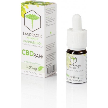 Landracer CBD-olie  raw 1000 mg