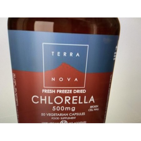 Terranova Chlorella 500 mg Inhoud: 50 capsules