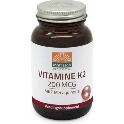Mattisson / Vitamine K2 200 mcg MK7 menaquinone - 60 tabletten