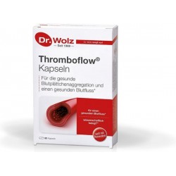 Dr. Wolz Thromboflow 60 Capsules | Ondersteuning van de bloedstroom | Spatderen