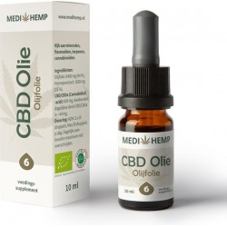 Medihemp CBD Olijf Olie - 6% - 10ml