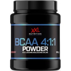 XXL Nutrition - BCAA 4:1:1 Powder -  Aminozuren / BCAA - 500 gram (4:1:1) - Framboos
