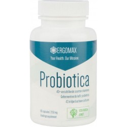 Ergomax - 60 Kefir probiotica capsules (met gratis melkkefir)