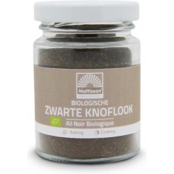 Mattisson / Biologische Zwarte Knoflook – Black Garlic - 70 gram