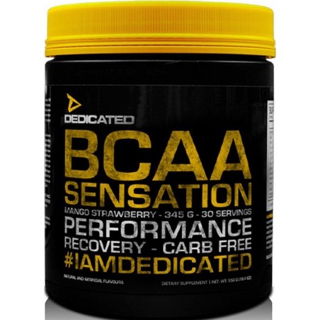 Dedicated BCAA Sensation - Aminozuur - Mango - 345 gram