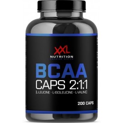 XXL Nutrition BCAA Caps  - 1000mg - 200 caps -