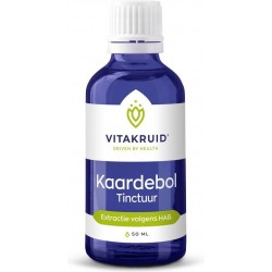 Vitakruid Kardebol Tinctuur Voedingssupplement - 50 ml