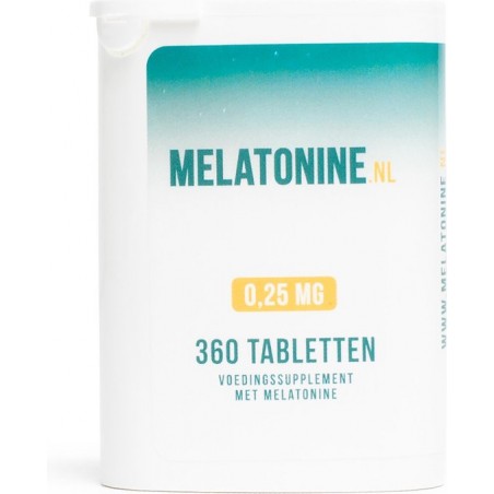 Melatonine 0,25 Mg - 360 Tabletten