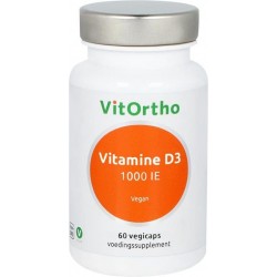 VitOrtho - Vitamine D3 1000 IE Vegan - 60 vegicaps