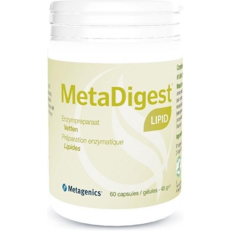MetaDigest Lipid (60 caps) - Metagenics